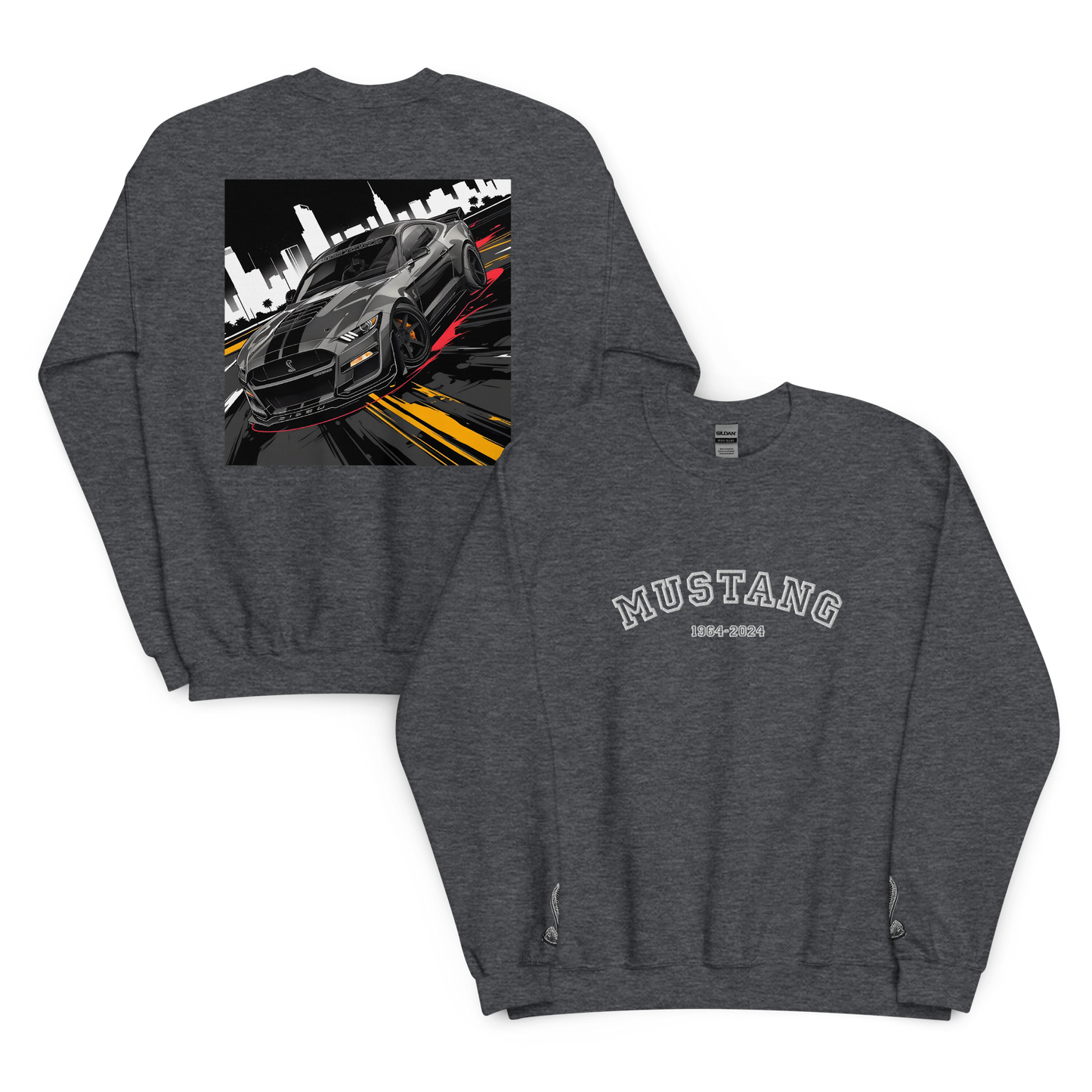 Ford Mustang Shelby GT500 Embroidery Sweatshirt