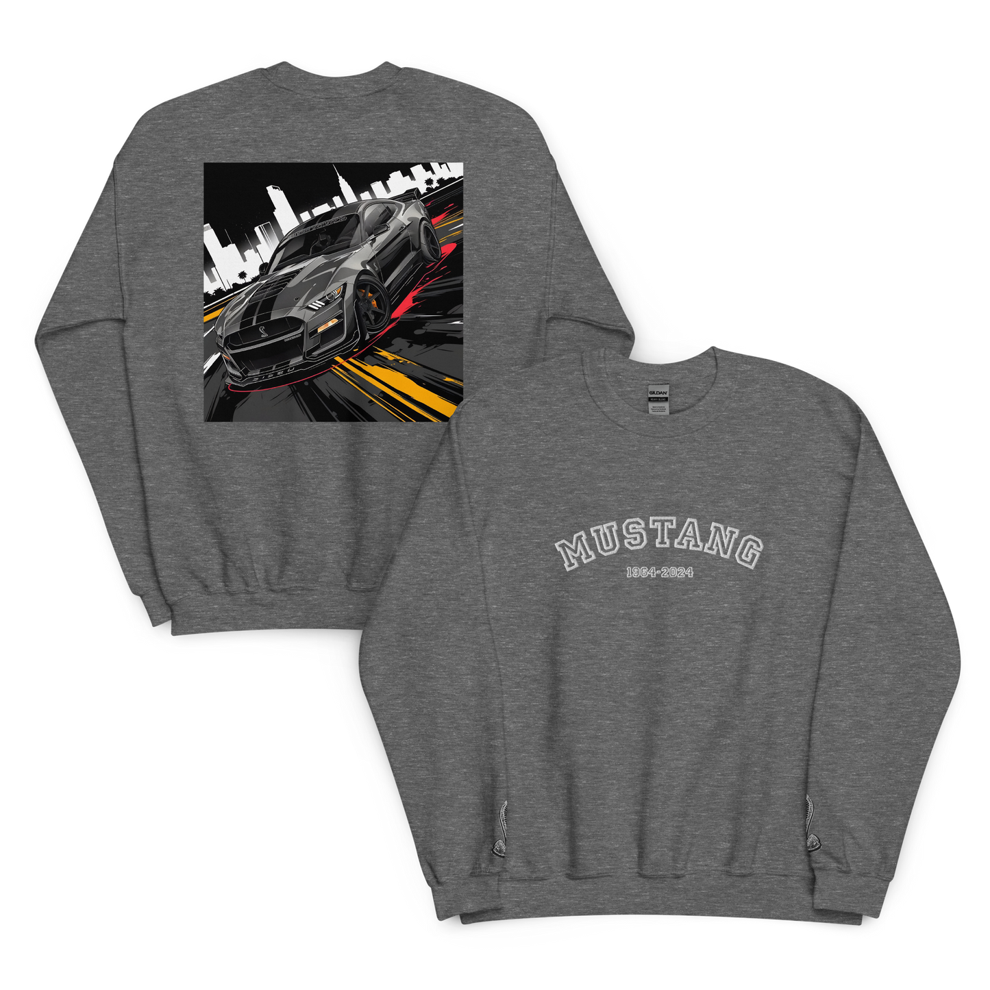 Ford Mustang Shelby GT500 Embroidery Sweatshirt