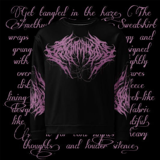 Amethyst Tangles Gothic Sweatshirt